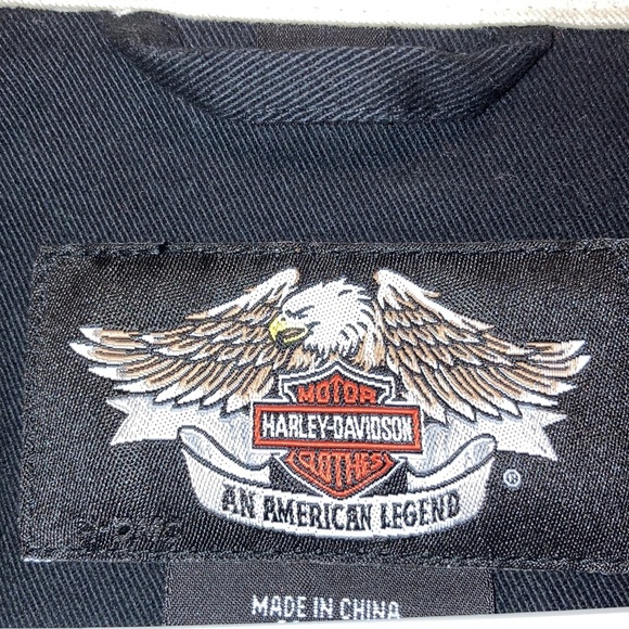 Harley Davidson Jacket Women’s Size XL HD Highway 1 Jacket Vintage Biker Jacket - Picture 10 of 16